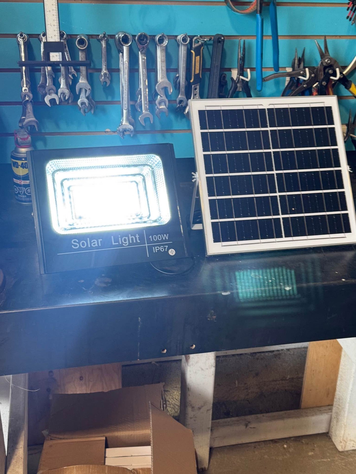 Solar Powered Flood Lights