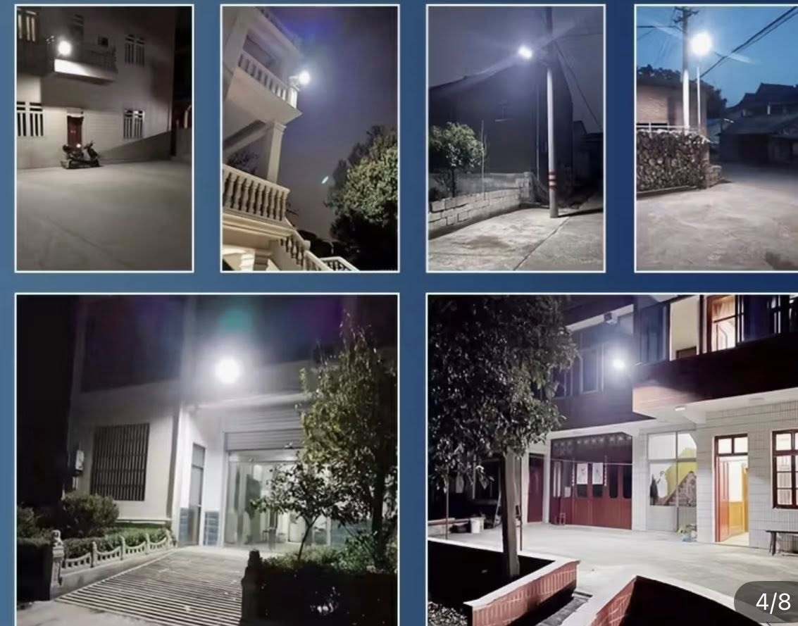 Solar Powered Yard Lights