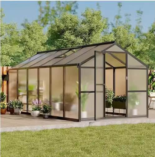 Outdoor Garden Greenhouse 10ft x 6 ft