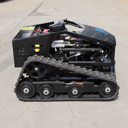 Remote Control Lawn Mower with Snow Blade