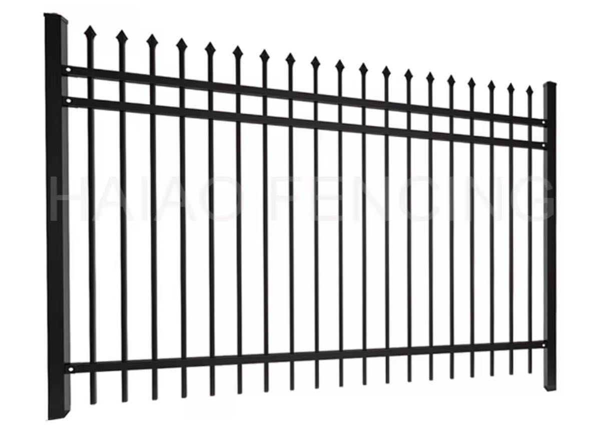 Black Steel Fences