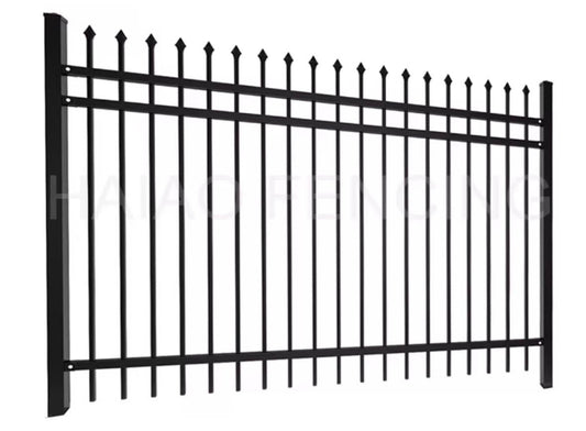 Black Steel Fences