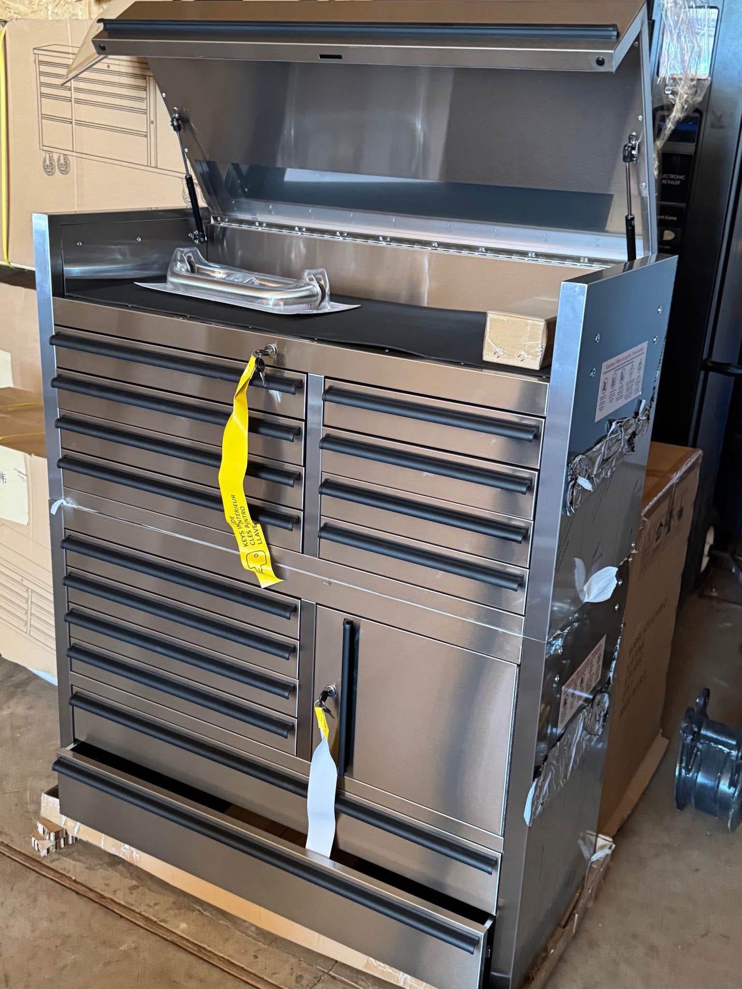 Stainless Steel Tool Chest